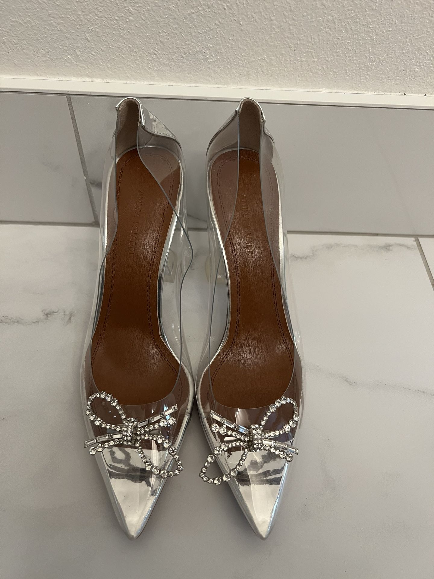Amina Mauddi Clear Shoes