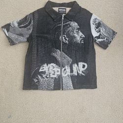 Nipsey Hussle Tapestry Shirt **New W/ Tags** Size XL