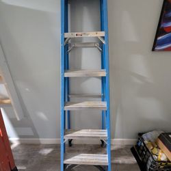 Werner Fiberglass A Frame Ladder 