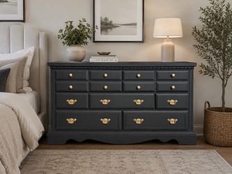 Lenoir House by Broyhill Black Dresser