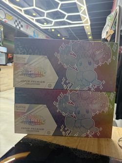 Pokémon Scarlet & Violet Prismatic Evolutions Super-Premium Collection (x2)