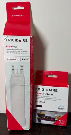 New Frigidaire Refrigerator Water Filter and Air Filter