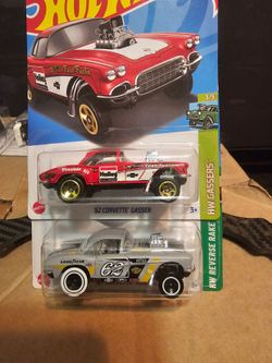 Hot wheels Corvettes