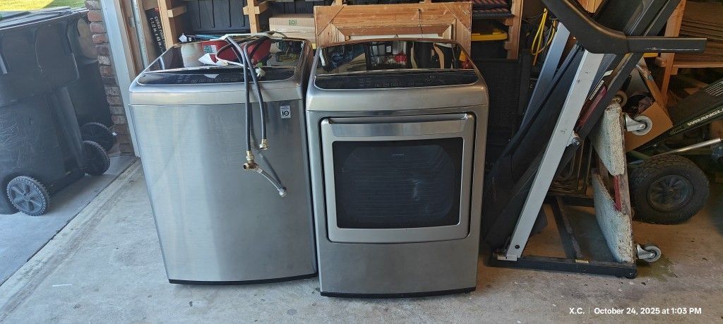 LG Washer And Dryer
