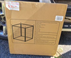 PETREEK Pet Playpen 24-Inch 4 Panel Add-On Pack
