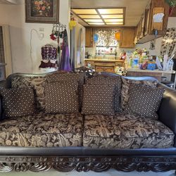 Leather Couch 