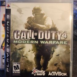 Call of Duty 4: Modern Warfare (Sony PlayStation 3, 2007) for sale