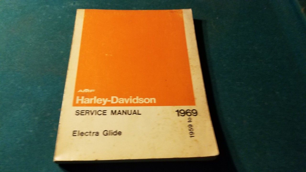 Harley Davidson 1959-1969 Electra Glide Shop Manual