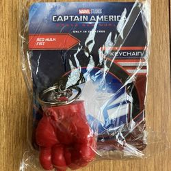Marvel Red Hulk Fist Keychain 