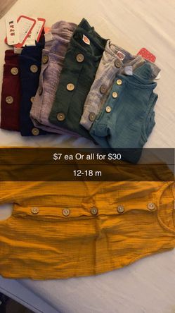 Baby Unisex Rompers