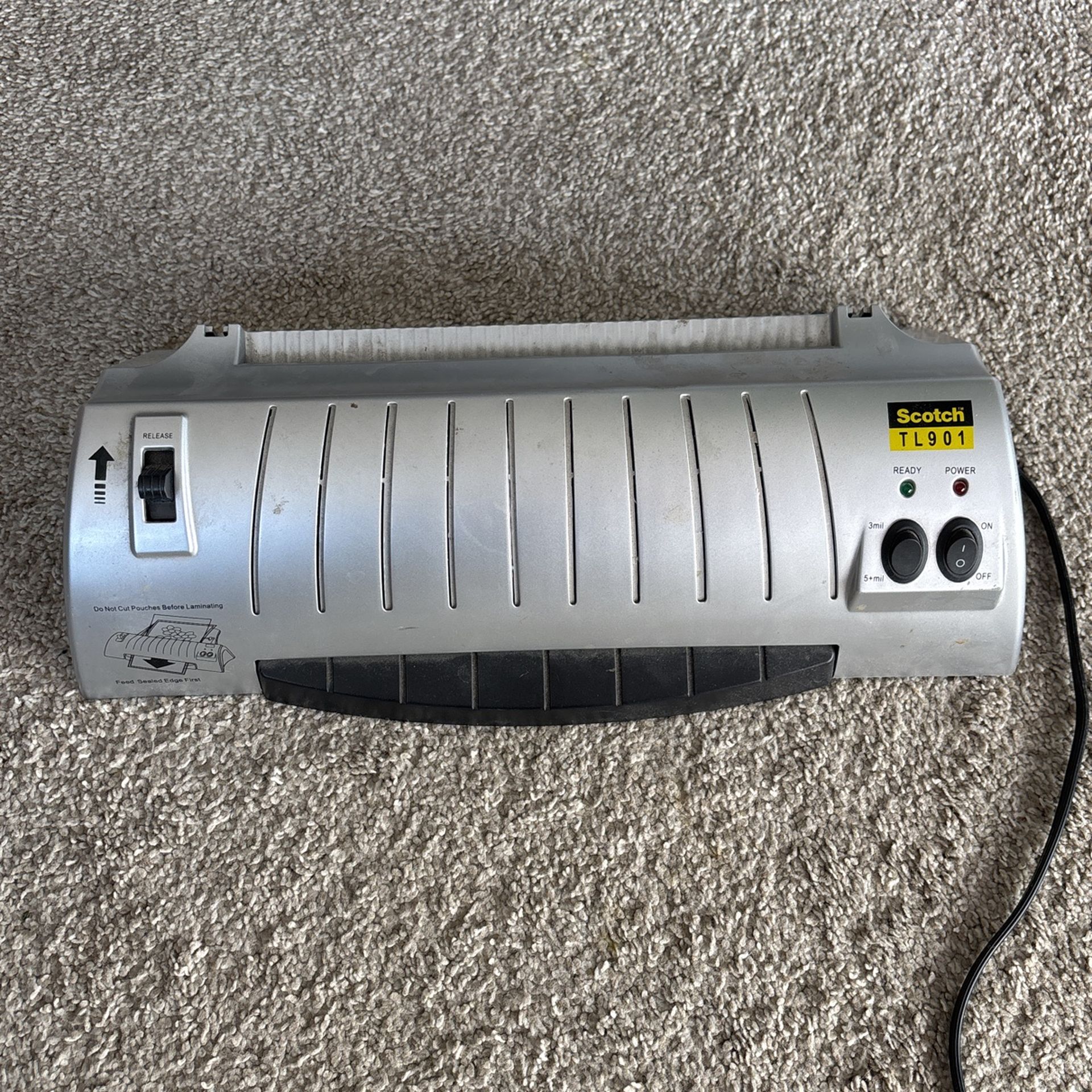Scotch TL901 Laminating Machine 