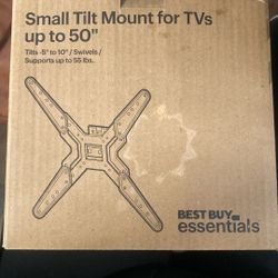 Small Tilt Mount For TVs Up To 50” 