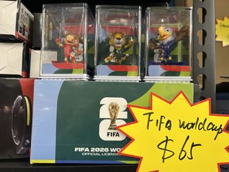 fifa world cup 2026 Mascots, CAN Maple , MEX Zayu & USA Clutch Official Product