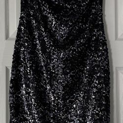 New Holiday Christmas New Years Eve Party Dress Lrg