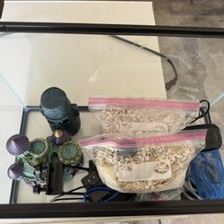 Fish Tank And Accessories 