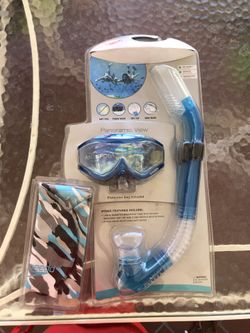 Speedo Goggles and Snorkels