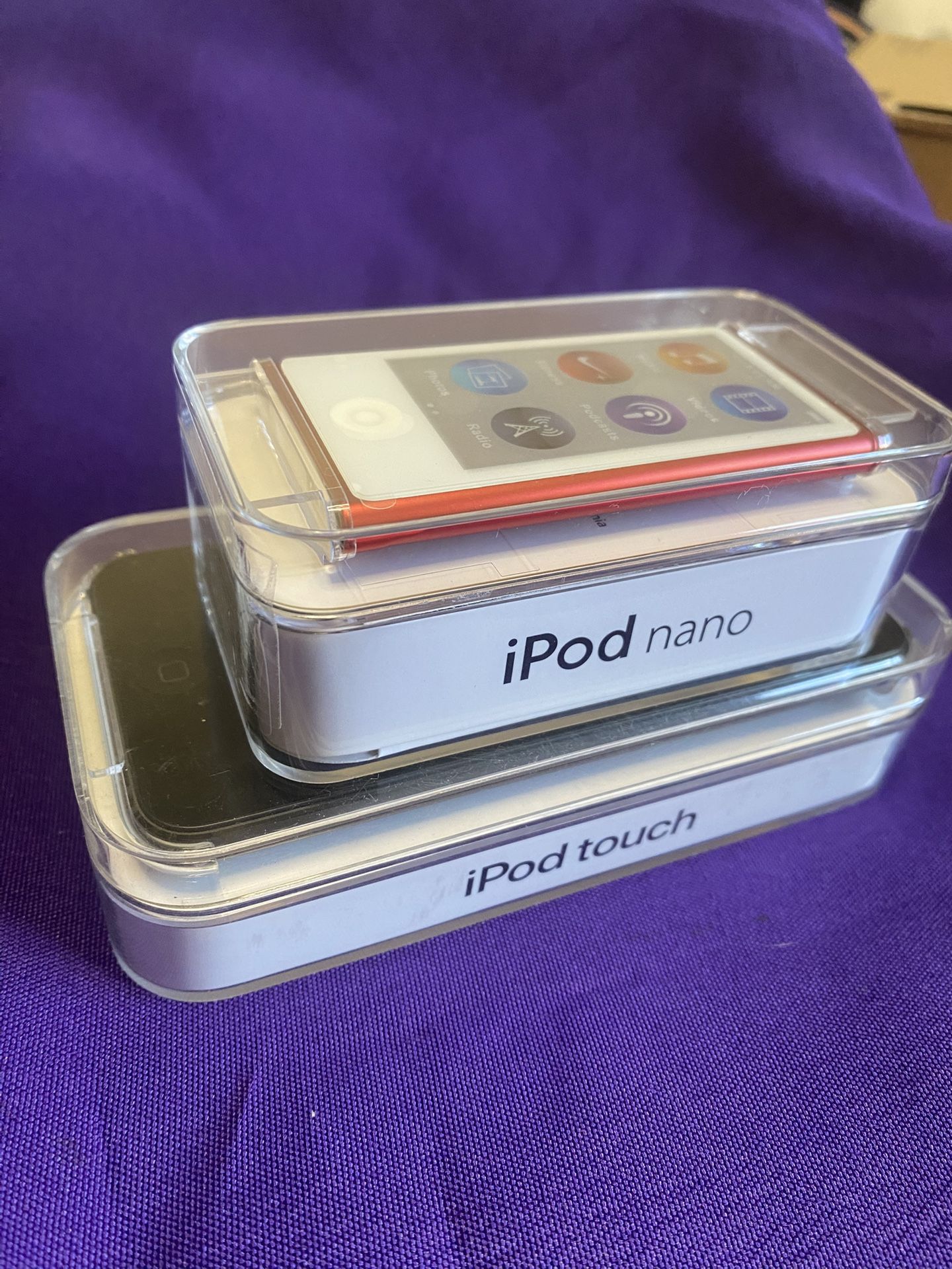 New New Never Used iPod Nano iPod Touch 50$