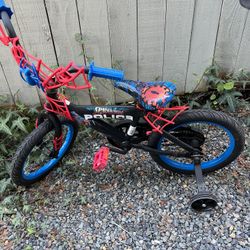 Kids Spiderman Bike 