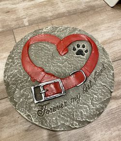 Stepping Stone Or Wall Hanging Pet Memorial