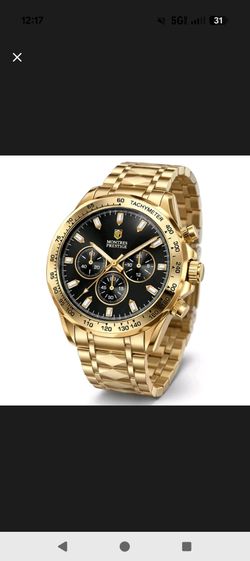 INVICTA- Montres Prestige / Men's Watch 44mm Gold