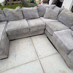 Grey Sectional Couch