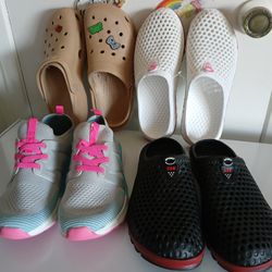 Clock SHOES NEW. Size 7 and  8.  $5 Each