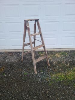 4 Ft Woodnn Ladder