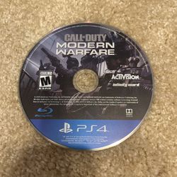 Call Of Duty Modern Warfare PlayStation 4