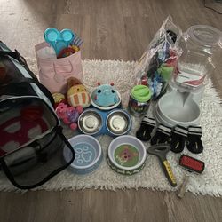 Bundle Of Dog Items 
