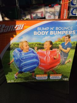 Banzai Bump N' Bounce Body Bumpers Set