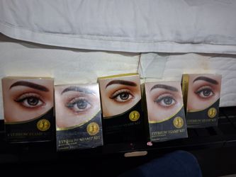 Eyebrow stamp kit
