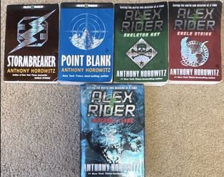 Anthony Horowitz Alex Rider 5-Book Lot Paperback Stormbreaker + 4 More