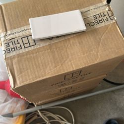 3 Boxes Of FireClay Tile Pearl 3x6