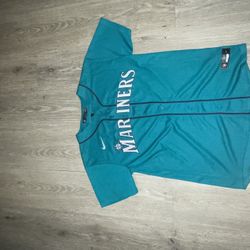 ken Griffey jr mariners jersey size L kids