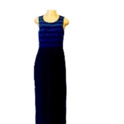 Spenser Jeremy Size M  Navy Blue Maxi Dress