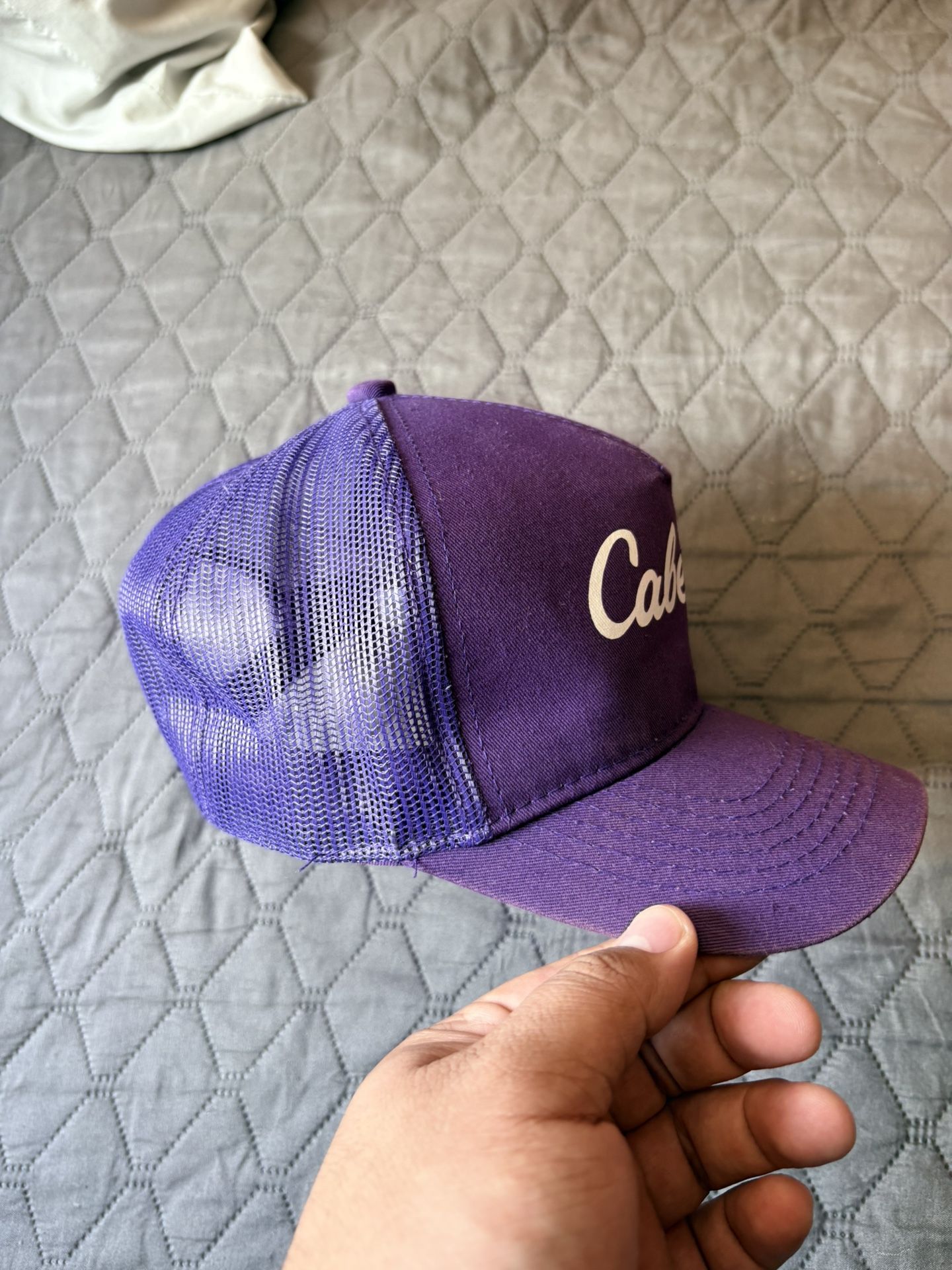 Purple Cabela’s Trucker Hat (Adjustable Snapback)