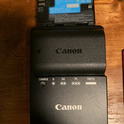 Cannon LP-E6N Rechargeable Battery and Charger