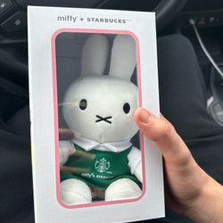 Starbucks X Miffy Collab Plush