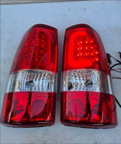 Chevrolet Silverado Gmc Sierra LED Taillights Luces Traseras Calaveras Focos Luces Chevy Tail Lights 99-02