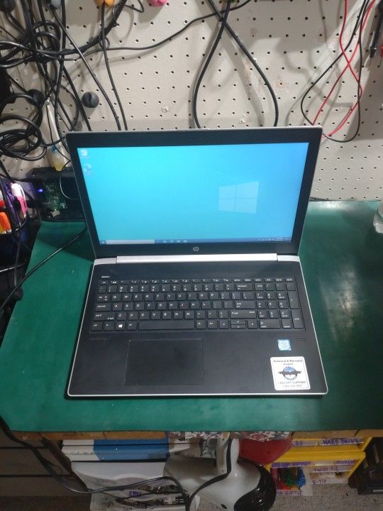 Professionally Refurbished HP i5 8th Gen Laptop, 16GB RAM, 256GB SSD, 500GB HDD