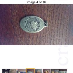 1941 Silver Mercury Dime Pendant