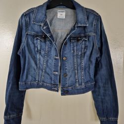 Old Navy Denim Jacket - Medium Wash - Size S