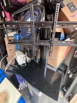 TV Stand with Wall Mount Bracket