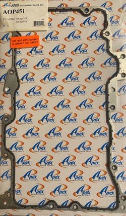Apex AOP451 oil pan gasket for V6 Mazda ,Ford,Jaguar