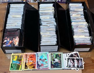 Large NBA Basketball Card Collection Lot