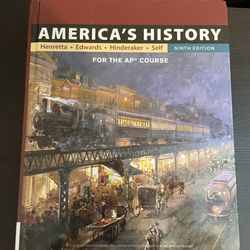 AP Us History Textbook Henretta 9th Edition 