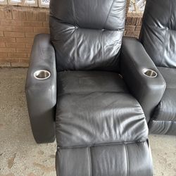 Leather sofa