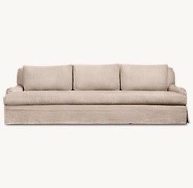 RH Linen Slipcover Sofa