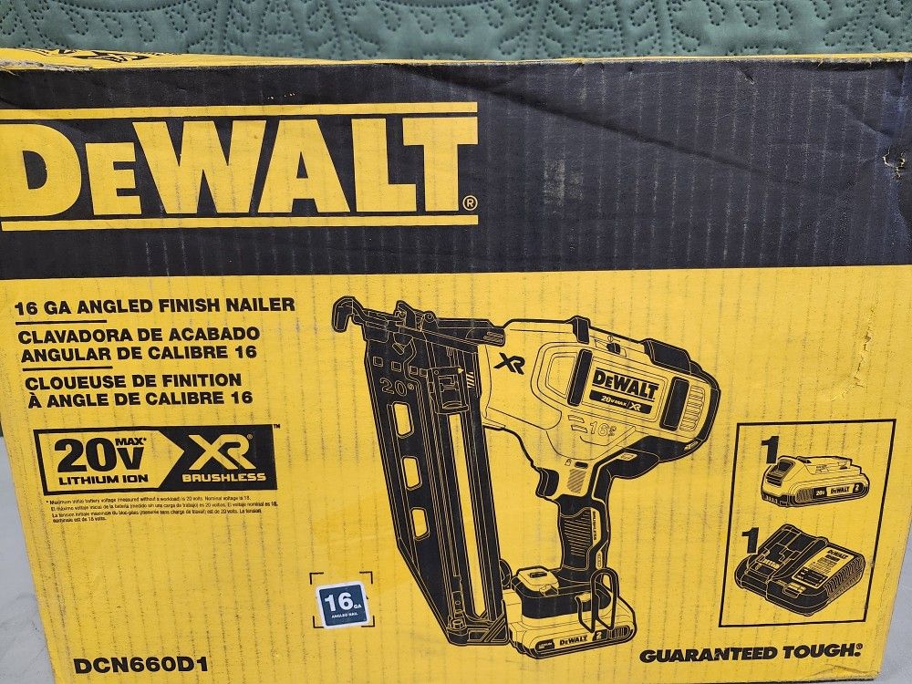 Dewalt 16 GA Angled Finish Nailer Kit,New Products : American Fashion Style Bags On Sale