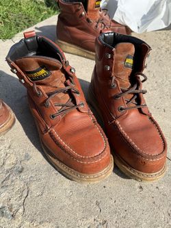 Wolverine steel toe boots 9